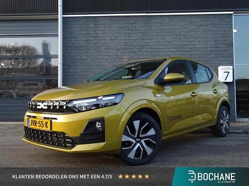 Nieuw Dacia Sandero 2026 Geel Hatchback