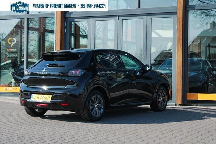 Occasion Peugeot e-208 Allure 100 kW (136 PK) 2021 Zwart Hatchback