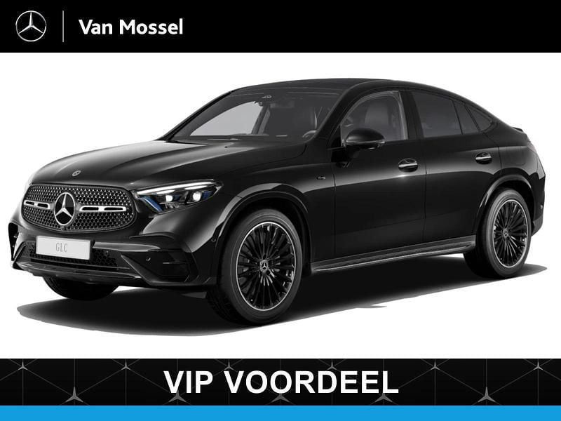 Zwart Nieuw 2025 Mercedes GLC400d Sport Edition Coupé | € 87.975 (Eerlijke prijs) - Afbeelding 1/2