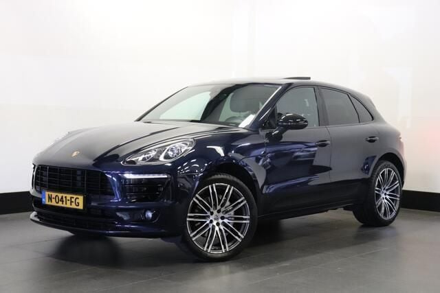 Blauw Gebruikt 2017 Porsche Macan SUV | € 47.950 (Eerlijke prijs) - Afbeelding 1/4
