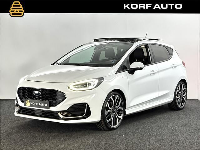 Wit Gebruikt 2022 Ford Fiesta ST-Line Hatchback | € 21.900 - Afbeelding 1/4