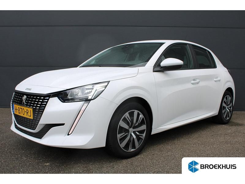 Wit Occasion 2020 Peugeot 208 Active Hatchback | € 10.900 (Eerlijke prijs) - Afbeelding 1/4