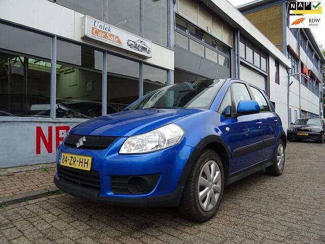 Blauw Gebruikt 2008 Suzuki SX4 Comfort MPV | € 4.650 - Afbeelding 1/4