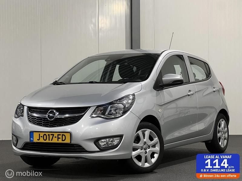 Grijs (metallic) Gebruikt 2016 Opel Karl Edition Hatchback | € 6.945 (Goede deal) - Afbeelding 1/3