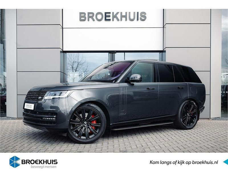 Carpathian grey (donker grijs metallic)zwart Gebruikt 2023 Land Rover Range Rover Autobiography SUV | € 142.800 - Afbeelding 1/4