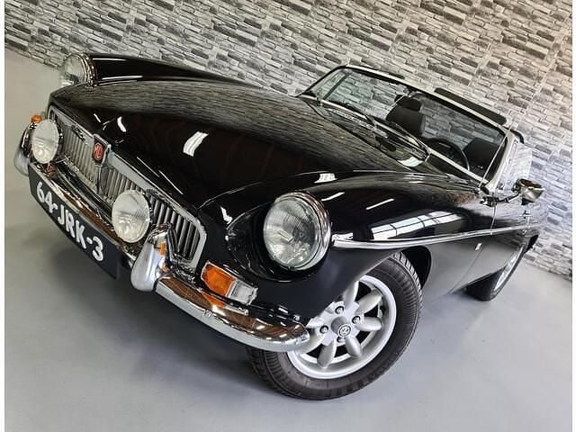 Zwart Gebruikt 1979 MG B Cabriolet | € 20.995 - Afbeelding 1/4