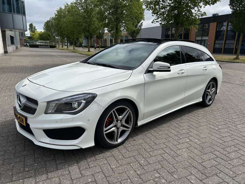 Wit Gebruikt 2015 Mercedes CLA180 Shooting Brake Ambition Stationwagen | € 19.250 (Eerlijke prijs) - Afbeelding 1/4