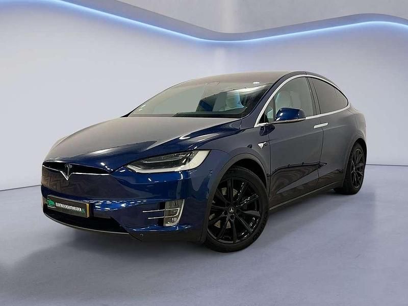 Blauw Gebruikt 2017 Tesla Model X SUV | € 24.900 (Iets duurder) - Afbeelding 1/4