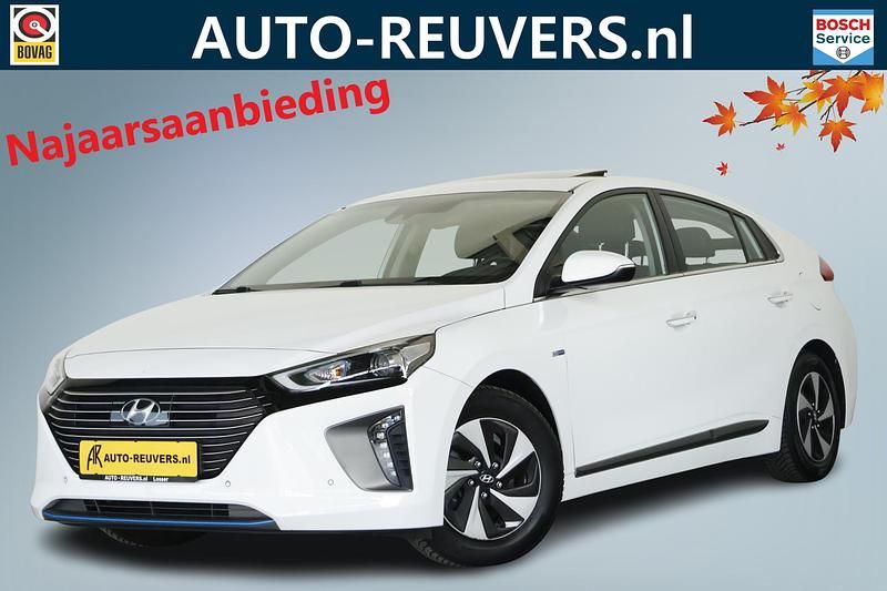 Wit Gebruikt 2017 Hyundai Ioniq Premium Hatchback | € 13.850 (Eerlijke prijs) - Afbeelding 1/4