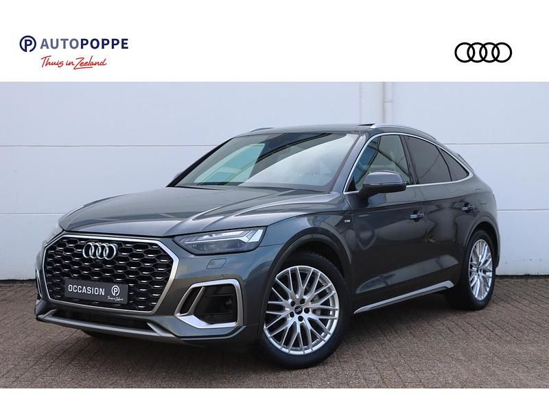 Grijs Occasion 2021 Audi Q5 Sportback Competition SUV | € 47.750 (Eerlijke prijs) - Afbeelding 1/4