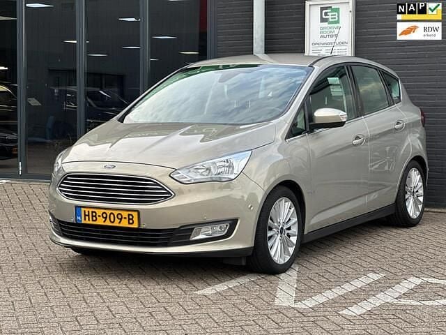 Grijs Gebruikt 2015 Ford C-MAX Titanium MPV | € 11.995 (Goede deal) - Afbeelding 1/4