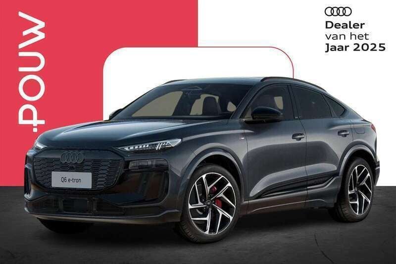 Grijs Nieuw 2025 Audi Q6 Sportback e-tron S-Line SUV | € 83.850 - Afbeelding 1/4