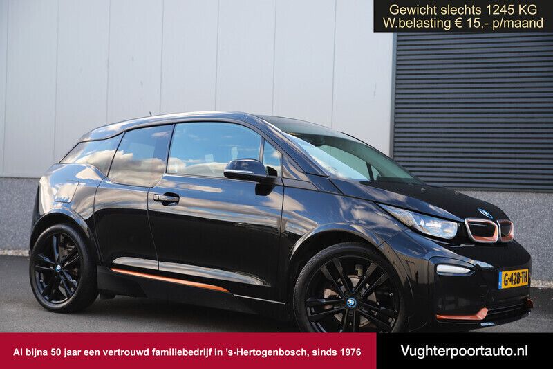 Zwart Gebruikt 2019 BMW i3 Sport Line Hatchback | € 23.145 (Eerlijke prijs) - Afbeelding 1/4
