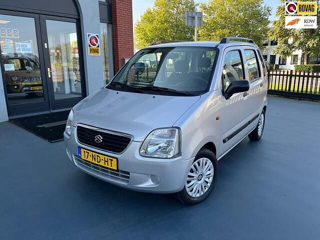 Grijs Gebruikt 2003 Suzuki Wagon R GLS Hatchback | € 4.999 - Afbeelding 1/4