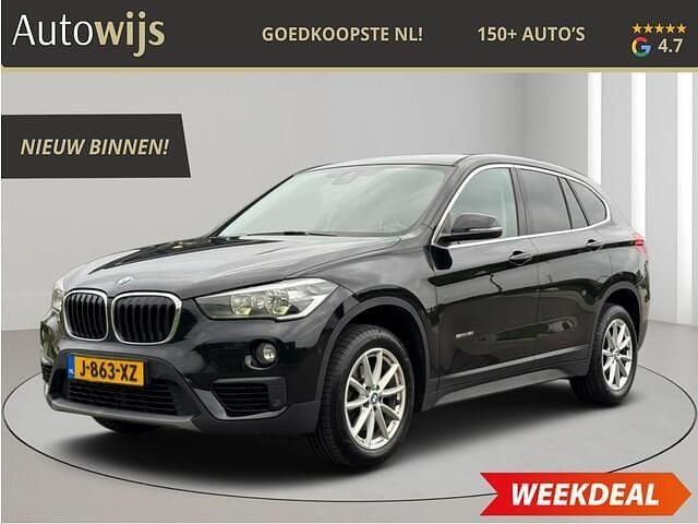 Zwart Gebruikt 2017 BMW X1 Executive SUV | € 16.295 (Goede deal) - Afbeelding 1/4