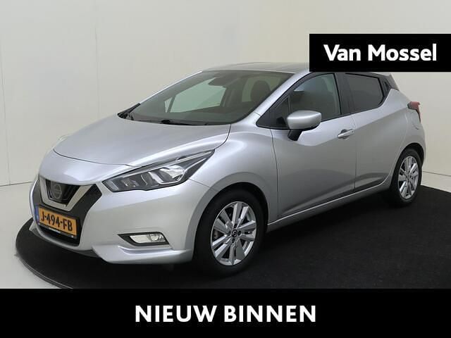 Grijs Gebruikt 2020 Nissan Micra N-Connecta Hatchback | € 13.640 (Eerlijke prijs) - Afbeelding 1/4