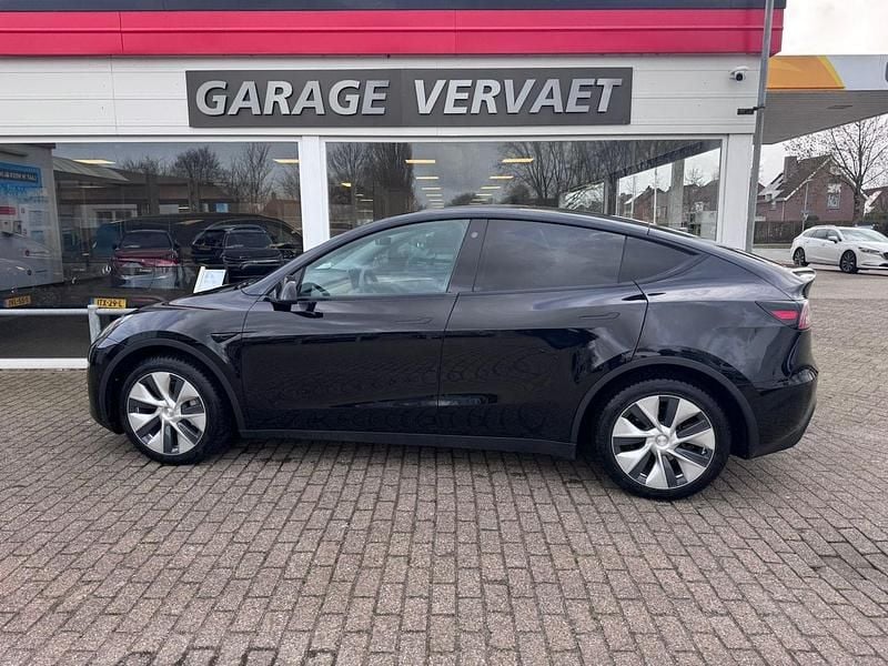 Occasion Tesla Model Y Long Range AWD 378 kW (514 PK) 2021 Zwart SUV