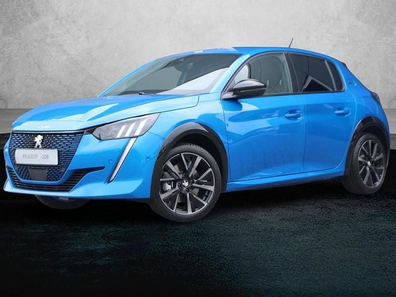 Blauw Gebruikt 2023 Peugeot e-208 GTi Hatchback | € 35.990 - Afbeelding 1/3