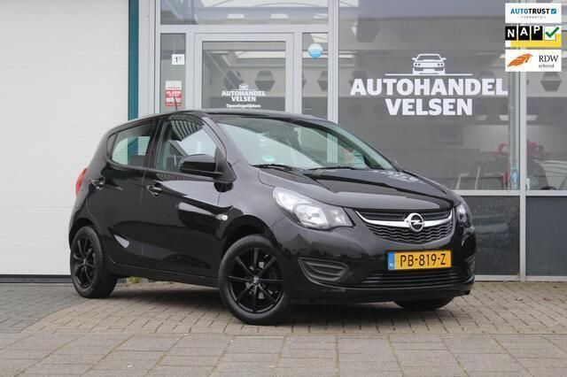 Zwart Gebruikt 2017 Opel Karl Edition Hatchback | € 8.450 (Eerlijke prijs) - Afbeelding 1/4