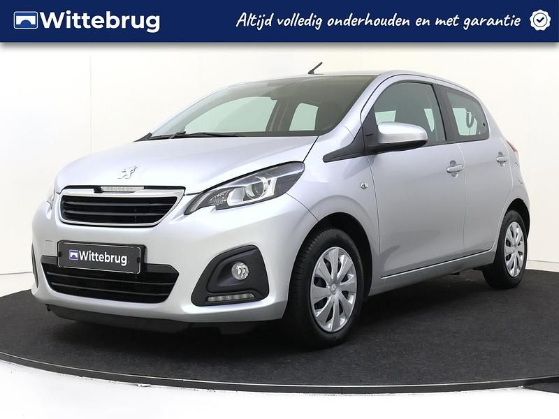 Grijs Gebruikt 2019 Peugeot 108 Active Hatchback | € 8.725 (Eerlijke prijs) - Afbeelding 1/3