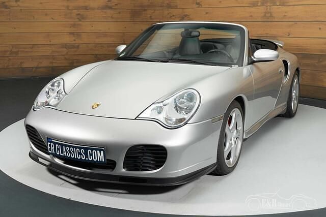 Occasion Porsche 911 Turbo 419 PK (308 kW) 2004 Grijs Cabriolet