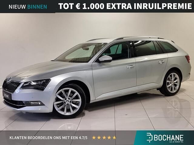 Grijs Gebruikt 2019 Skoda Superb Business Line Stationwagen | € 21.650 (Eerlijke prijs) - Afbeelding 1/4