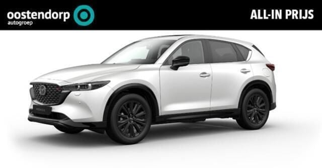 Rhodium white wit Nieuw 2024 Mazda CX-5 Homura-Line SUV | € 49.935 (Eerlijke prijs) - Afbeelding 1/2