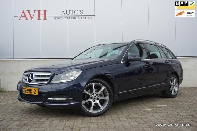 Blauw Gebruikt 2013 Mercedes C180 Ambition Stationwagen | € 12.950 (Duur) - Afbeelding 1/4