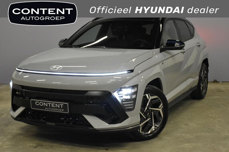 Rood metallic Nieuw 2025 Hyundai Kona N Line SUV | € 38.590 (Goede deal) - Afbeelding 1/4