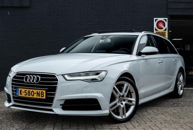 Wit Gebruikt 2016 Audi A6 Premium Stationwagen | € 25.950 (Super prijs) - Afbeelding 1/4