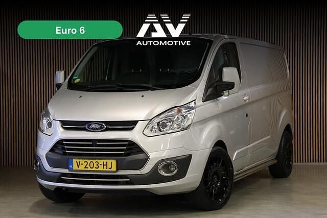 Zilver (metallic) Gebruikt 2017 Ford Transit Custom Limited Van | € 11.195 (Super prijs) - Afbeelding 1/4