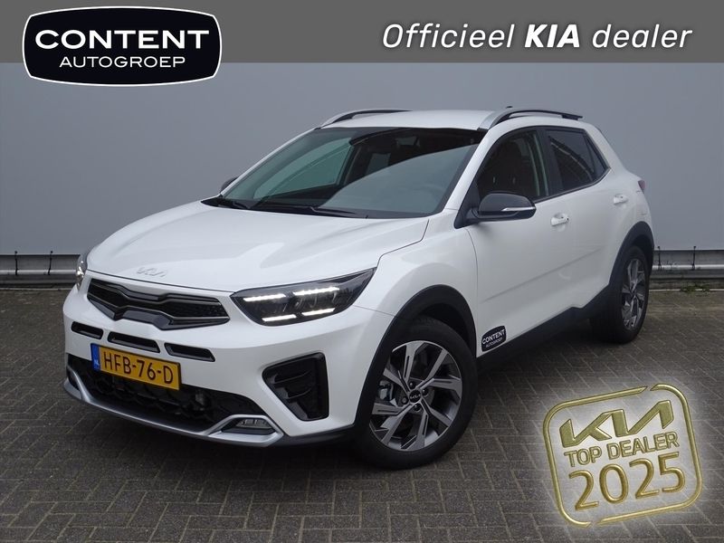 Wit metallic Gebruikt 2025 Kia Stonic GT-Line SUV | € 30.740 (Iets duurder) - Afbeelding 1/4