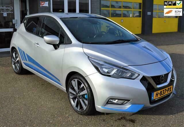Grijs Gebruikt 2020 Nissan Micra Tekna Hatchback | € 14.950 (Eerlijke prijs) - Afbeelding 1/4
