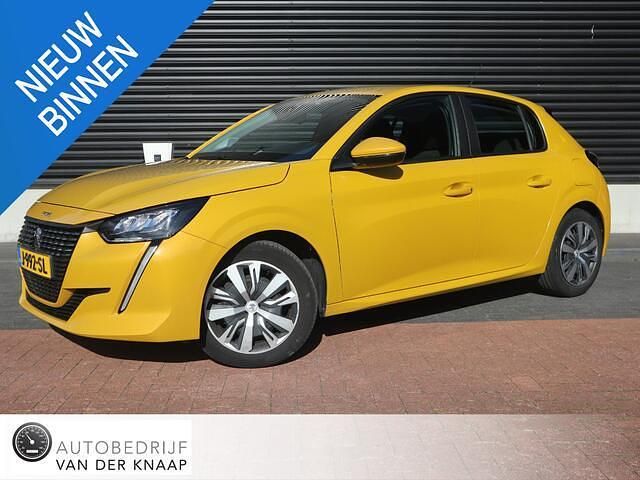 Geel Gebruikt 2020 Peugeot 208 Active Hatchback | € 9.995 (Super prijs) - Afbeelding 1/4