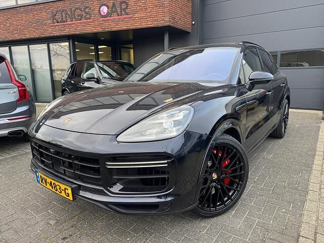 Blauw Gebruikt 2018 Porsche Cayenne Turbo SUV | € 67.995 - Afbeelding 1/4