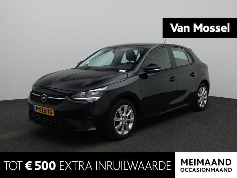 Zwart Gebruikt 2022 Opel Corsa Edition Stationwagen | € 14.400 (Eerlijke prijs) - Afbeelding 1/4