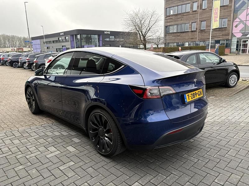 Occasion Tesla Model Y Performance 393 kW (535 PK) 2023 Blauw SUV