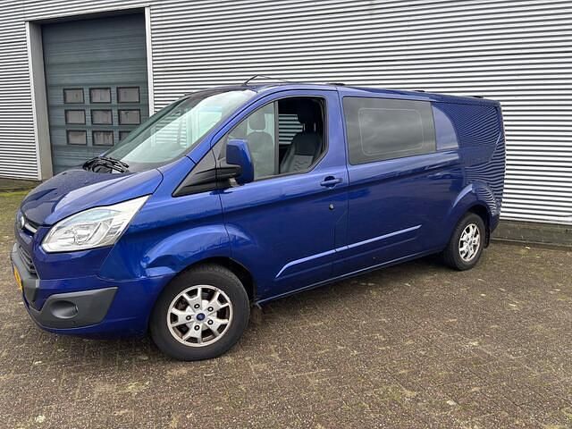 Occasion Ford Transit Custom 125 PK (91 kW) 2014 Blauw (metallic) Van