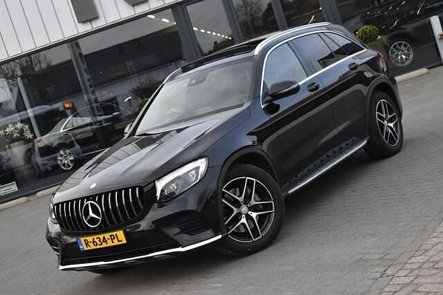 Occasion Mercedes GLC250 AMG line 211 PK (155 kW) 2015 Zwart SUV