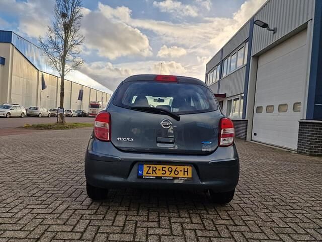 Occasion Nissan Micra Visia 80 PK (58 kW) 2012 Grijs Hatchback