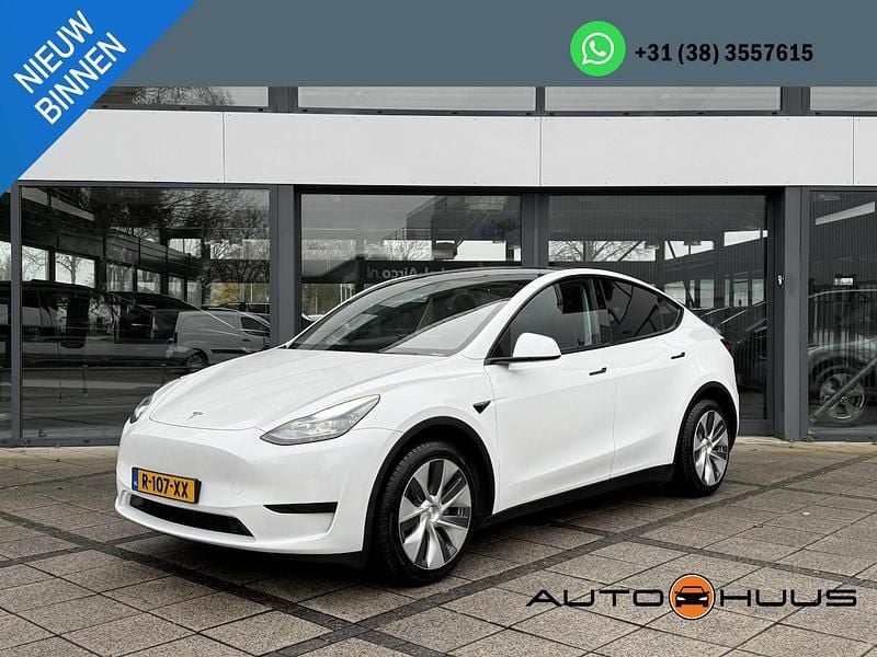 Wit Gebruikt 2022 Tesla Model Y SUV | € 31.800 (Super prijs) - Afbeelding 1/4