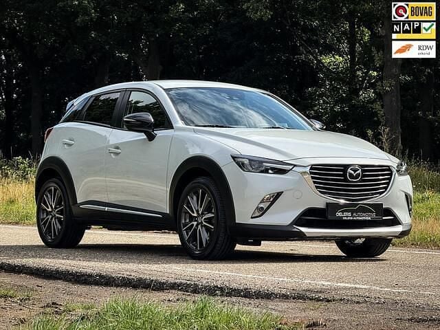 Wit Gebruikt 2016 Mazda CX-3 SUV | € 14.899 (Goede deal) - Afbeelding 1/4