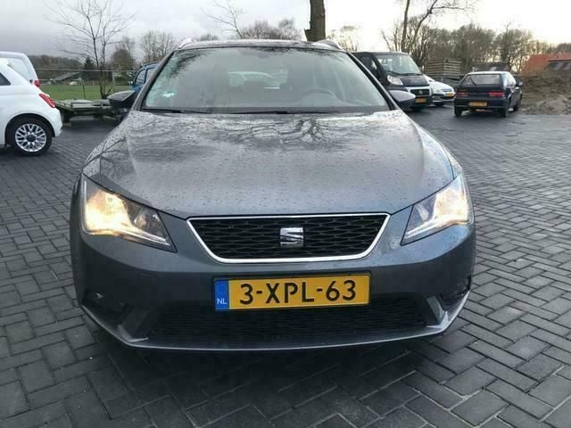 Occasion Seat Leon ST Ecomotive 110 PK (80 kW) 2014 Grijs Stationwagen