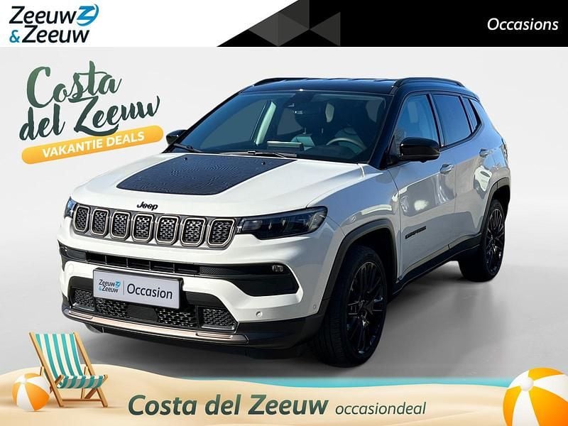 Wit Gebruikt 2022 Jeep Compass SUV | € 29.450 (Eerlijke prijs) - Afbeelding 1/4