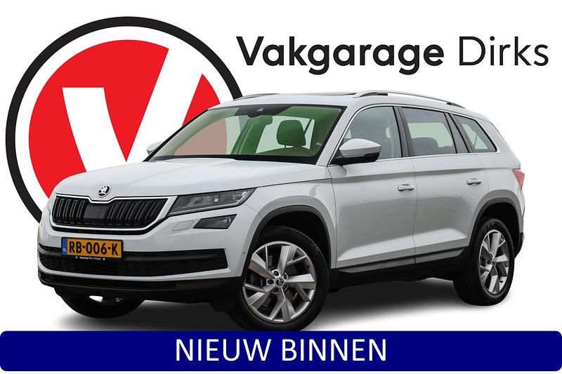 Wit Gebruikt 2017 Skoda Kodiaq Style SUV | € 28.889 - Afbeelding 1/3