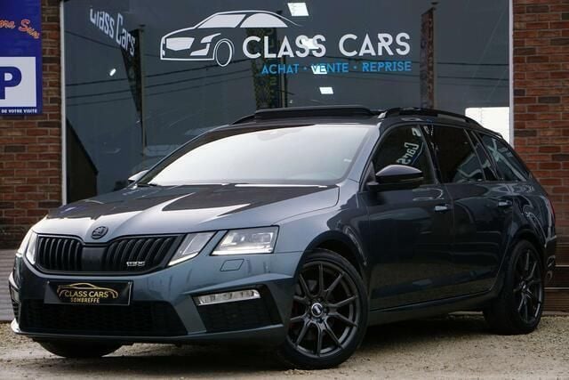 Grijs Gebruikt 2017 Skoda Octavia RS Stationwagen | € 21.990 - Afbeelding 1/4