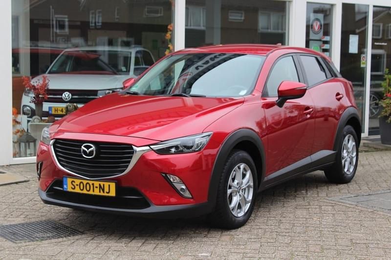 Rood Gebruikt 2016 Mazda CX-3 SUV | € 17.950 (Eerlijke prijs) - Afbeelding 1/4