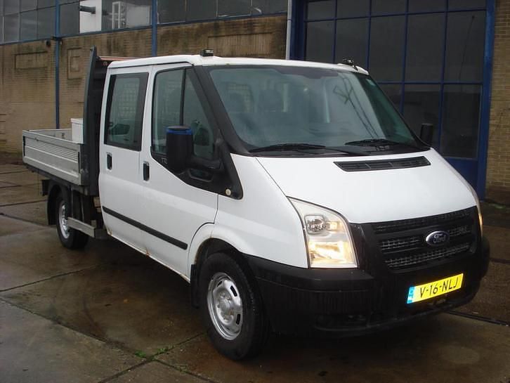 Wit Gebruikt 2012 Ford Transit Pickup | € 4.250 (Goede deal) - Afbeelding 1/4