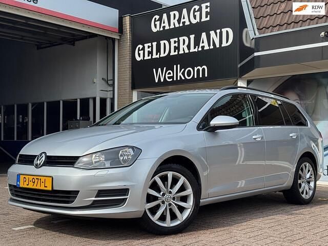 Grijs Gebruikt 2015 VW Golf VII Highline Stationwagen | € 8.500 (Goede deal) - Afbeelding 1/4