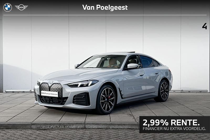 M brooklyn grau (c4p) Gebruikt 2025 BMW i4 M Sport Sedan | € 58.900 - Afbeelding 1/4
